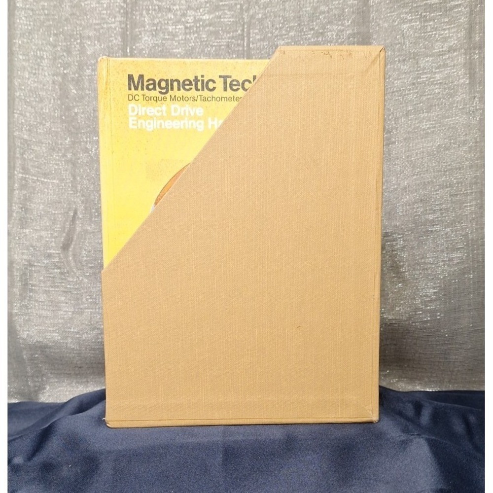 Magnetic Technology DC Motors Torque Tachometer Brushless 2 Books + Addendum Box - Picture 3 of 11